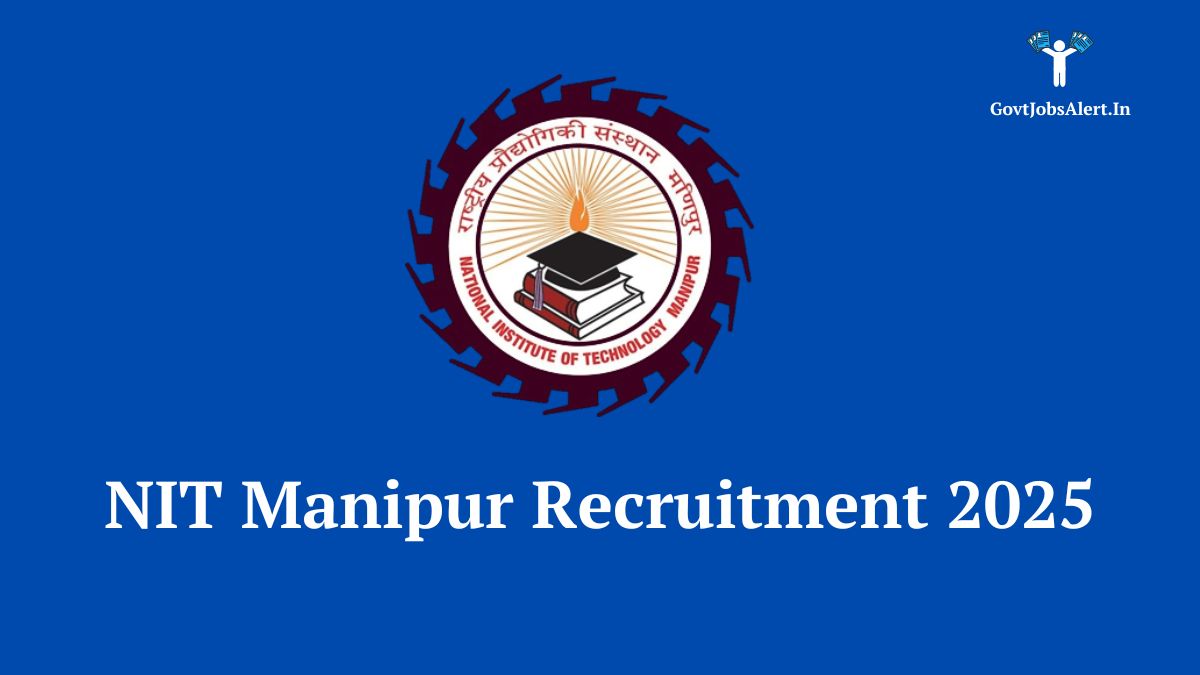 NIT Manipur logo - Non-Teaching Recruitment 2025