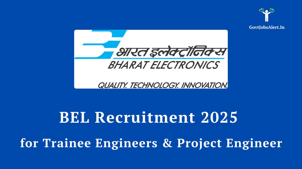 Bharat Electronics Limited (BEL) hiring Trainee & Project Engineers in 2025 – Apply for BEL Kotdwara vacancies.