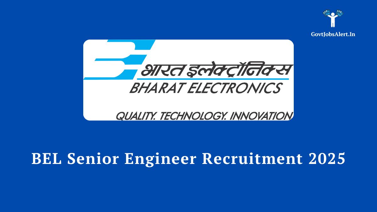BEL Senior Engineer Recruitment 2025 for 14 E-III Grade posts in Kochi. Apply by June 16, 2025.