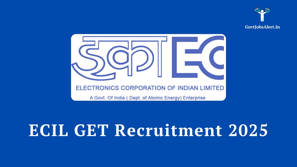 ECIL Recruitment 2025 for Graduate Engineer Trainees - Apply Now for engineering careers.