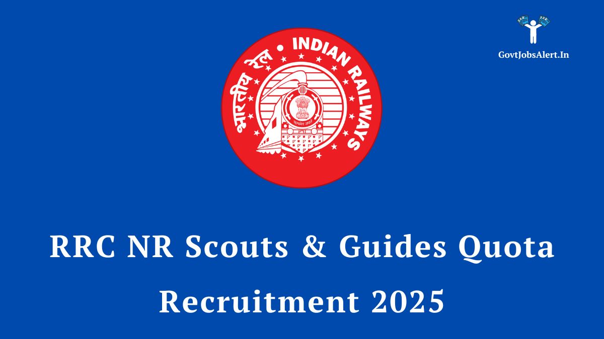 RRC Northern Railway Scouts & Guides Quota Recruitment 2025 notification details for Level 1 and 2 posts.