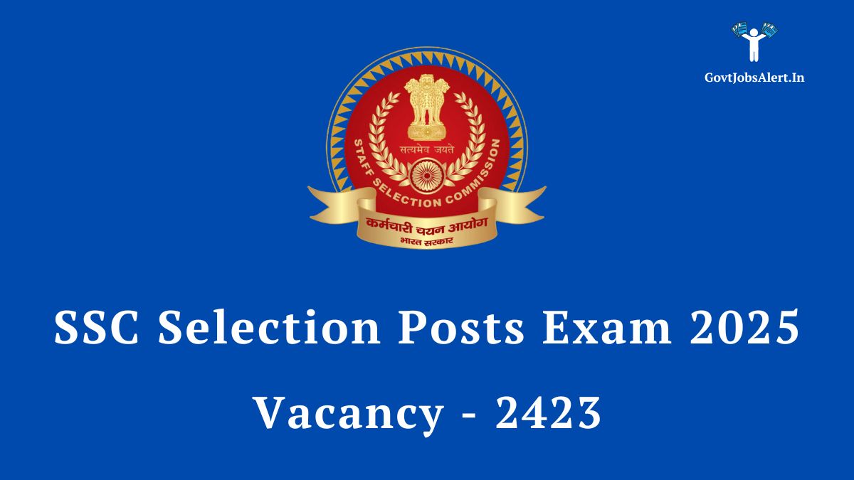 SSC Selection Posts Phase-XIII 2025 Notification Logo - Staff Selection Commission Recruitment
