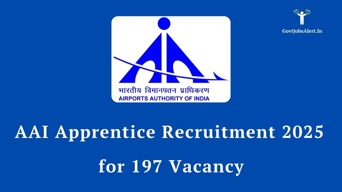 AAI Apprentice Recruitment 2025 for 197 Graduate, Diploma, and ITI vacancies. Apply online now.