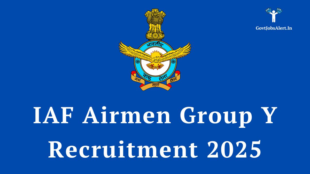 IAF Airmen Group Y Recruitment 2025 for the Medical Assistant trade. Image shows motivated Indian Air Force personnel, representing a career of pride and service.