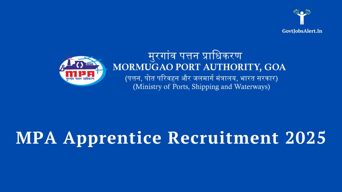 MPA Apprentice Recruitment 2025 for 116 Graduate and Trade Apprentice posts. Apply by 10th November 2025.