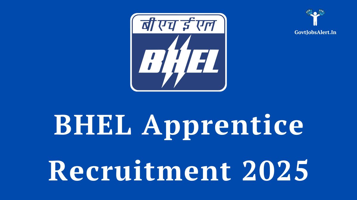 BHEL Apprentice Recruitment 2025 Notification for 50 Posts