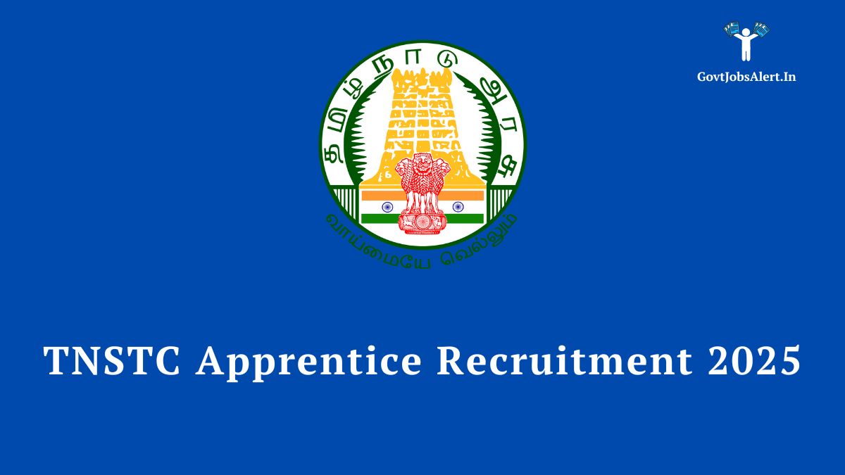 TNSTC Apprentice Recruitment 2025 - Apply Online for 1588 Graduate & Diploma Posts in Tamil Nadu