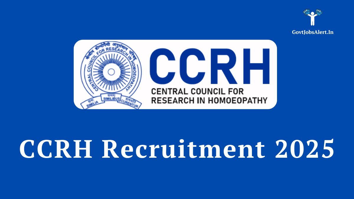 CCRH Recruitment 2025 Apply Online for 90 LDC, Staff Nurse, Officer Posts