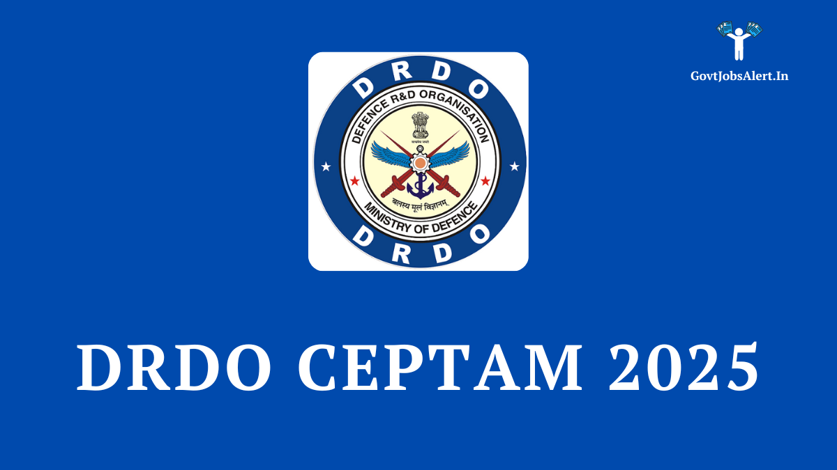DRDO CEPTAM 11 Recruitment 2025 Notification for STA-B and Technician A