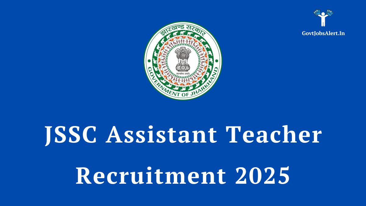 JSSC Assistant Teacher Recruitment 2025 Notification for 3361 Special Educator Posts