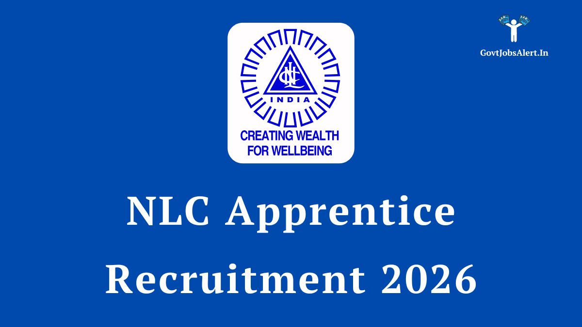 NLC Apprentice Recruitment 2026 Notification for 575 Posts