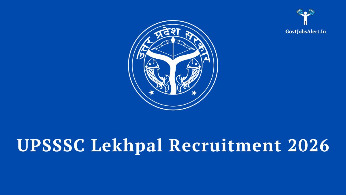 📢 UPSSSC Lekhpal Recruitment 2026! 🖊️