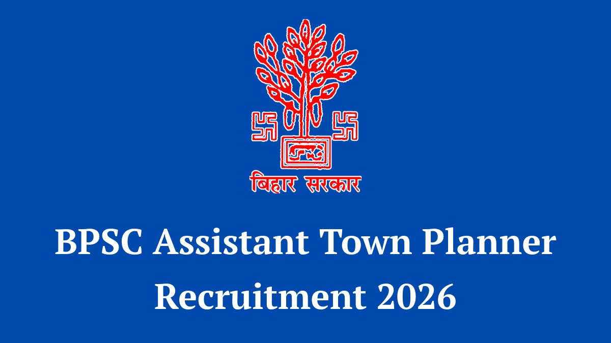 BPSC Assistant Town Planner Recruitment 2026 Notification 36 Posts