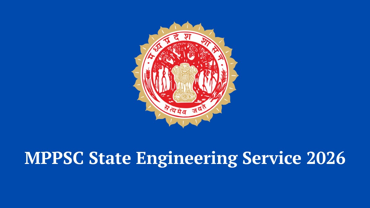 MPPSC State Engineering Service 2026 Notification for 32 Assistant Engineer Posts