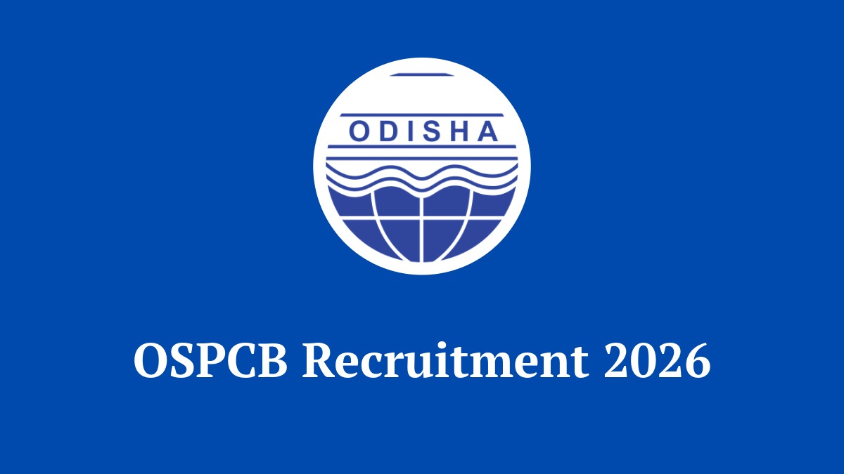 OSPCB Recruitment 2026 Notification for 113 Assistant and Engineer Vacancies