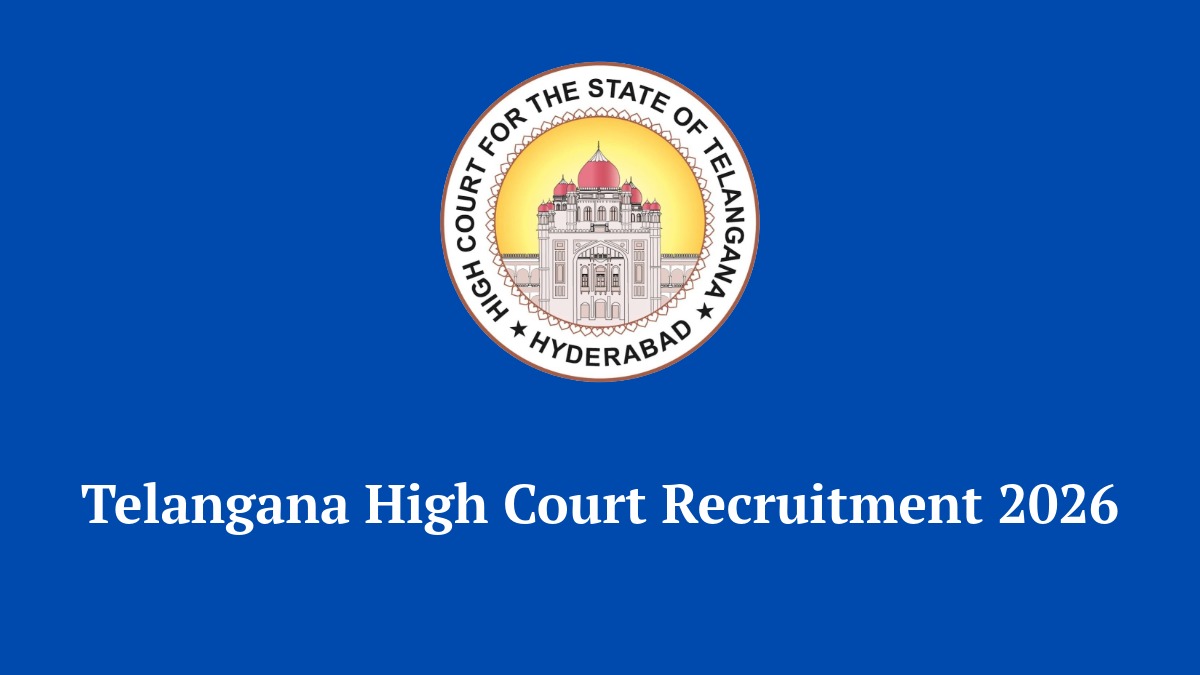 Telangana High Court Recruitment 2026 Guide for 859 Posts