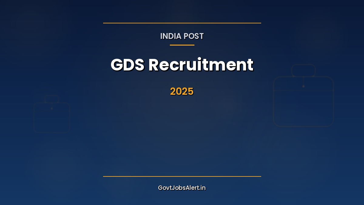 India Post GDS Recruitment 2025