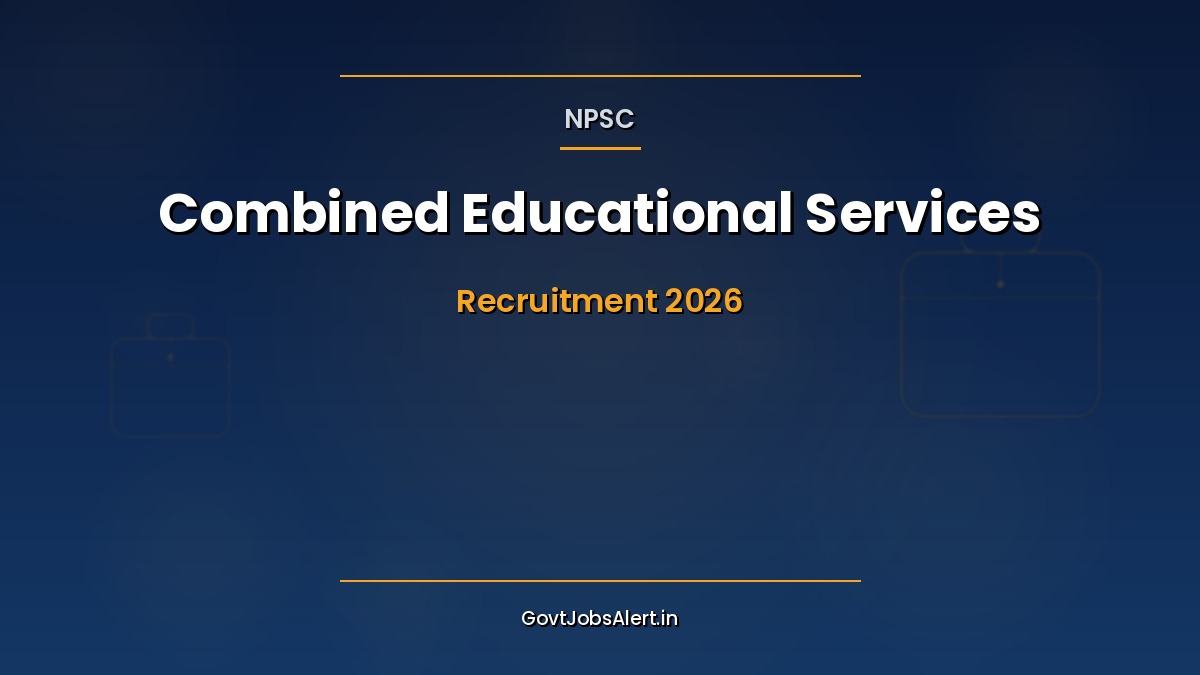 NPSC CESE Recruitment 2026 notification 154 Assistant Professor Lecturer PGT vacancies Nagaland apply online