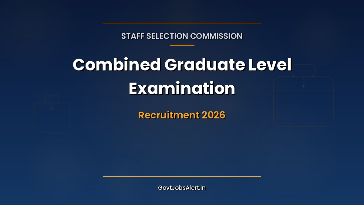 SSC CGL 2026 Notification Apply Online for 12256 Inspector AAO ASO JSO Vacancies under Staff Selection Commission Recruitment