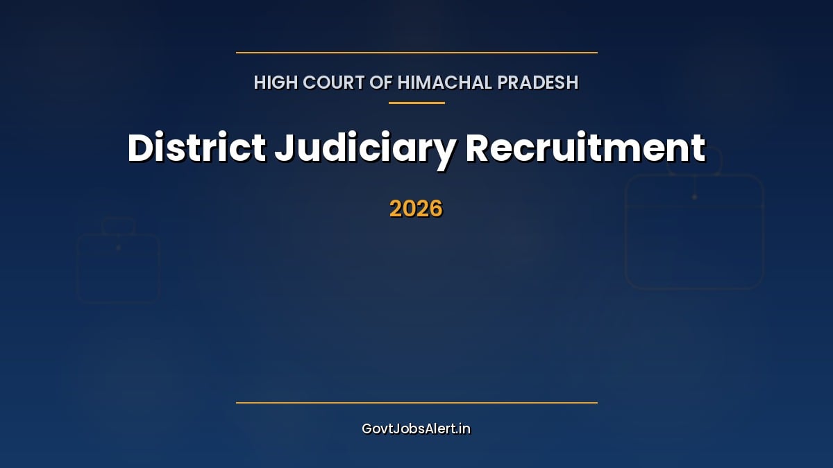 HP High Court Recruitment 2026 notification for 388 Clerk, Stenographer, Driver and Peon posts in Himachal Pradesh judiciary