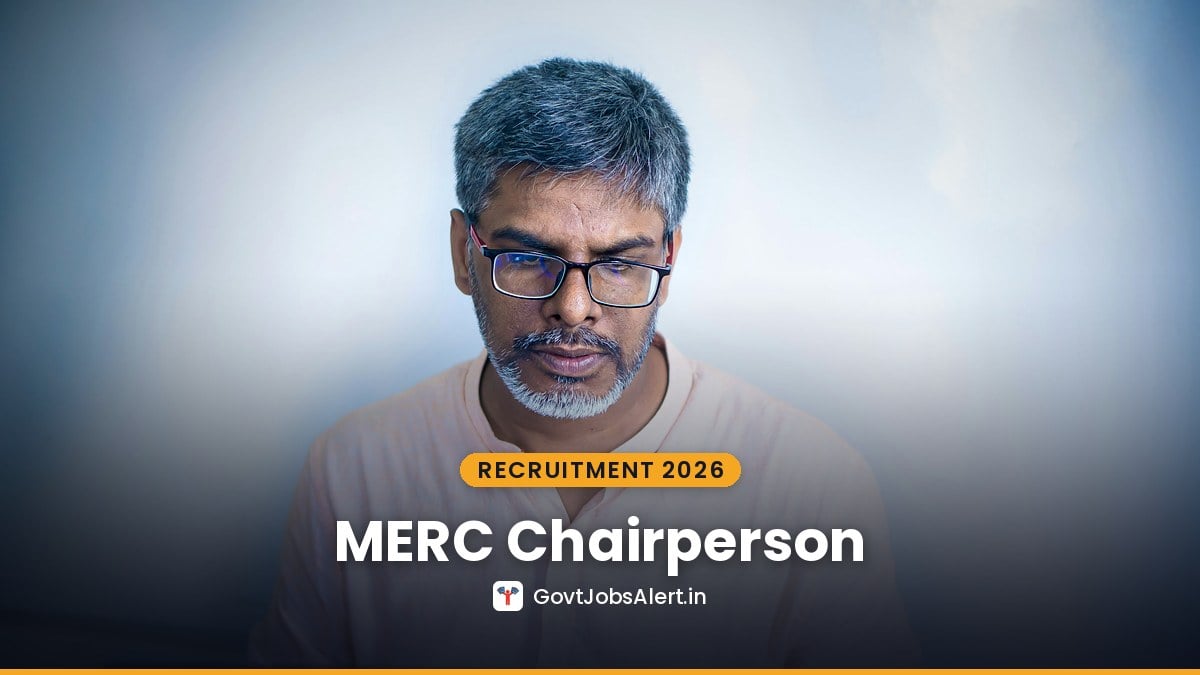 Senior man in glasses working at a laptop - MERC CGRF Chairperson Recruitment 2026