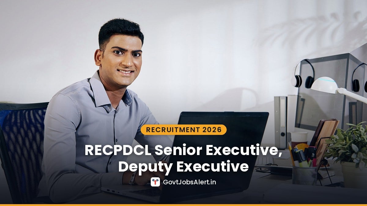 Electrical engineers inspecting a power substation in India for RECPDCL Recruitment 2026 Senior, Deputy and Assistant Executive posts